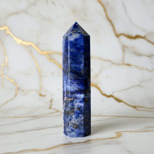 Sodalit obelisk 8cm - sodalit,