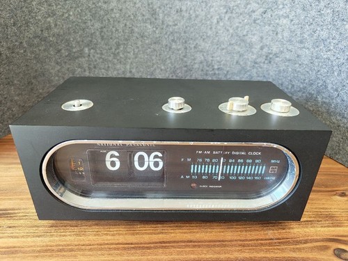 National 708 flip clock - national, rc-708