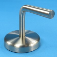 Edelstahl Wand Handlaufträger Halter V2A Geschliffen Rosette Klemmbar Schweißen