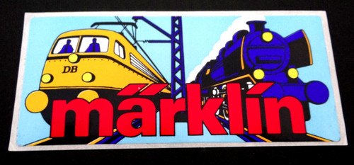 Werbe aufkleber märklin - werbe-aufkleber,