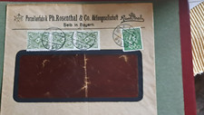 Brief Porzellanfabrik Ph. Rosenthal, SELB-  BAYERN - DEUTSCHES REICH _ 4 Marken