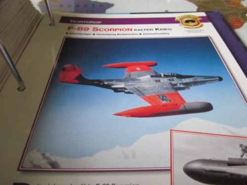 Fliegen karte northrop f - fliegen, 51