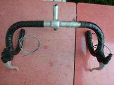 Französischer Alu Rennrad Lenker mit BF Vorbau Mafac Promotion Bremshebel