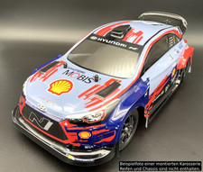 RC CAR KAROSSERIE HYUNDAI i20 COUPE 1:10 WRC RALLY VERSION FÜR TAMIYA U.Ä.