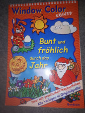 Window Color-Kreativ-Bunt und fröhlich duch das Jahr-Malvorlagen  Originalgröße