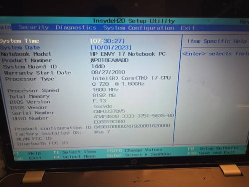 Envy 720qm 8gb ram - 720qm,