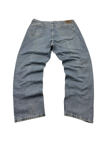 Wrangler lederpatch vintage - wrangler,