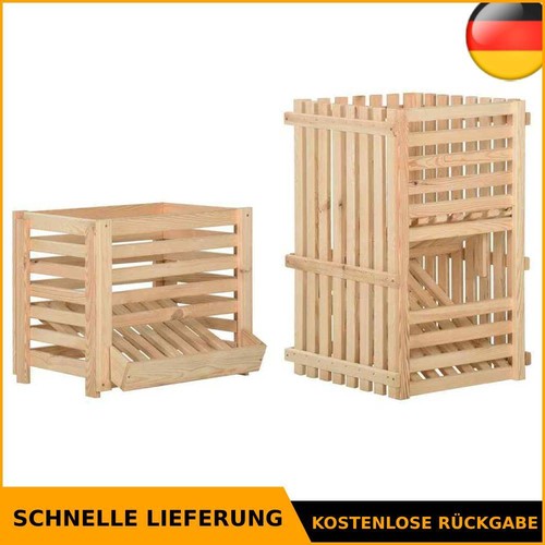 Kiefernholz kartoffelkiste - kiefernholz,