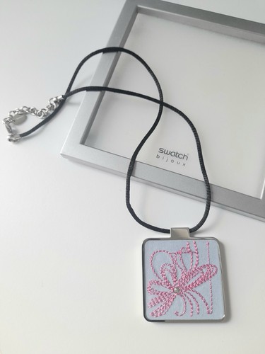 Swatch halskette flowercage - swatch:, "flowercage"