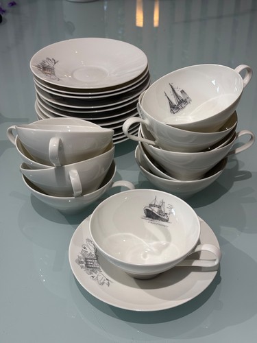 11er set rosenthal teetassen - 11er,