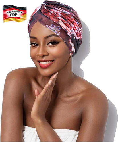 Damen turban baumwolle weiches - baumwolle,