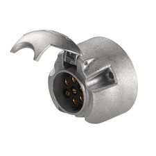 Steckdose Flachstecker 7-polig