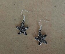 Ohrringe Seestern silbern