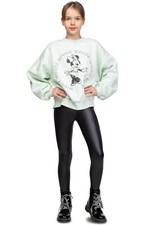 Mädchen Öko Leder Leggings