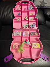 11 Filly Figuren Pferde Einhorn Tragetasche Koffer rosa Transportkoffer Karten