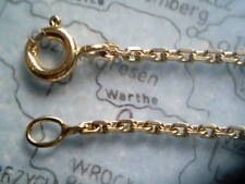 Anker Verlängerungske​​tte 50 x 1,8 mm Gold 333, Kettenverlä​nge​rung 5 cm Gold