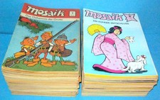 180 Stck. Mosaik Abrafaxe  1/