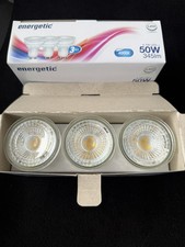 3x Nordlux GU10 Linse LED 4,7W 4000K 345lm Glas Spot Strahler Leuchtmittel Ø50mm