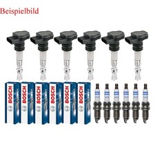 6x BERU Zündspule +6x BOSCH