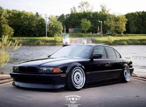 Bmw e38 front spoiler - front, ac
