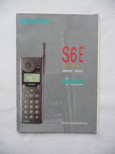 Bedienungsanleitung für altes