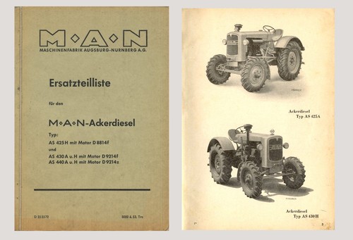 Man ackerdiesel 425 - ackerdiesel, as