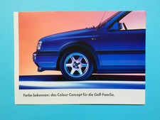 Prospekt / Katalog - VW Golf