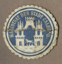 Siegelmarke MAGISTRAT DER