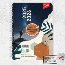 Gymnasialplaner / Schulplaner / Studienplaner DIN A5 FLVG 2025/2026