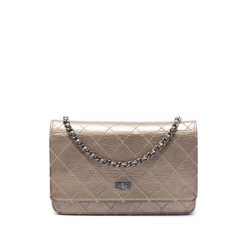 Chanel quilted metallic - quilted,