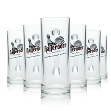 6x Hasseröder Glas 0,5l Bier