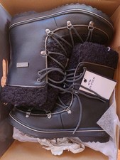 Winterstallstiefel Reitstiefel gefüttert HV Polo 41 neu schwarz