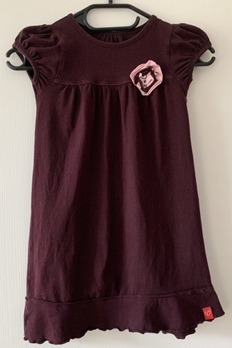 Kleid 110 116 weinrot - 110/116,