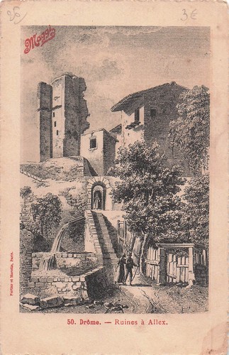 Allex ruinen - allex,