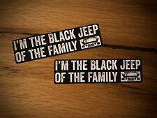 2x Black SUV Aufkleber Offroad