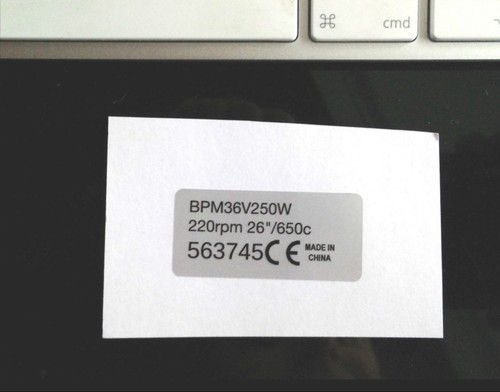 Pedelec ebike motor sticker - pedelec, 2x