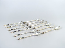 Auerhahn Mokkalöffel Serie Prestige versilbert 90er Auflage 12 Teile