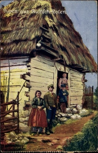 Russisch polnische - ak, russisch-polnische