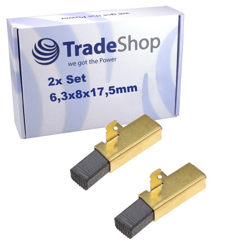 Motorkohle 8 x 17 - 2x, 17,5mm