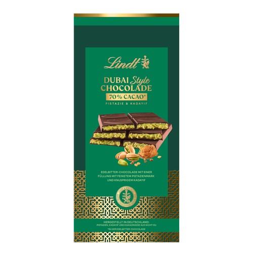 Lindt dubai style chocolate - dubai,