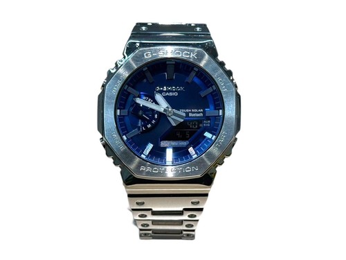 Casio shock blau full metal - casio,
