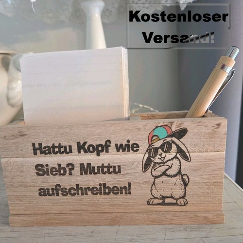 Notizzettelhalter zettelbox - notizzettelhalter,