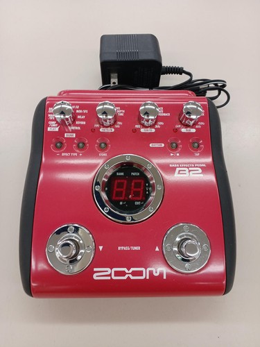 Zoom bass multieffektprozessor - zoom,