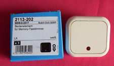Busch- Jaeger LX 2113-202  Bedienelement für Memory -Tastdimmer  cremeweiß