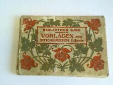 Vorlagen für Stickereien, I