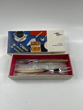 Wirths Bestecke Toledo Geschenkserie 2 Vorlegegabel Serviergabeln hartvergoldet