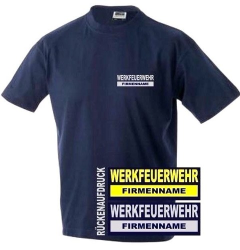Werkfeuerwehr shirt hemd - werkfeuerwehr, t-shirt