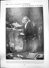 Alter Spät Theodor Mommsen