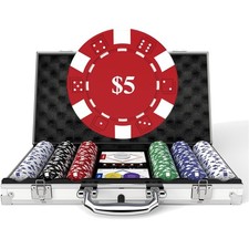 Poker Set, 300 Chips, Karten