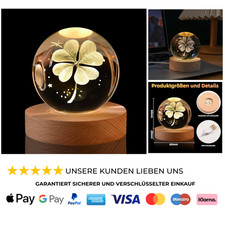 Kristallkugel nachtlicht 60mm - kristallkugel,